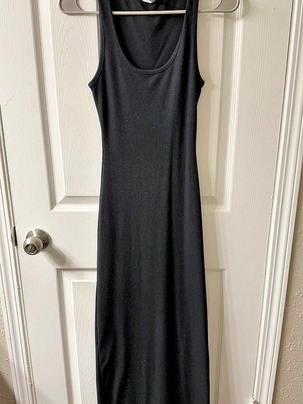 Fashion Nova Black Sleeveless Maxi Dress